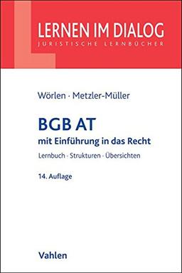 BGB AT: mit Einführung in das Recht (Lernen im Dialog)