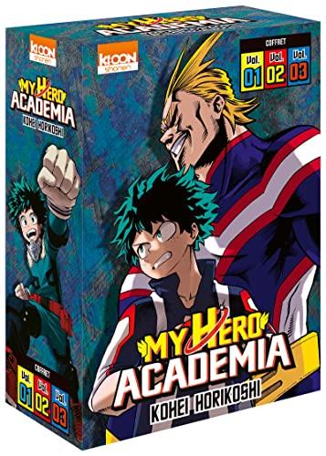 My hero academia : coffret vol. 1, vol. 2, vol. 3