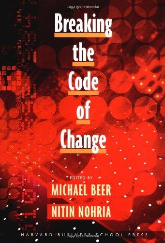 Breaking the Code of Change (Colloquia)