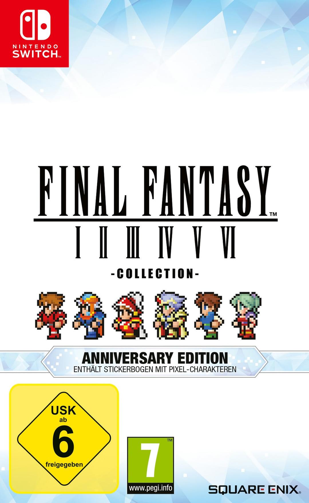 FINAL FANTASY I-VI COLLECTION ANNIVERSARY EDITION (Switch)