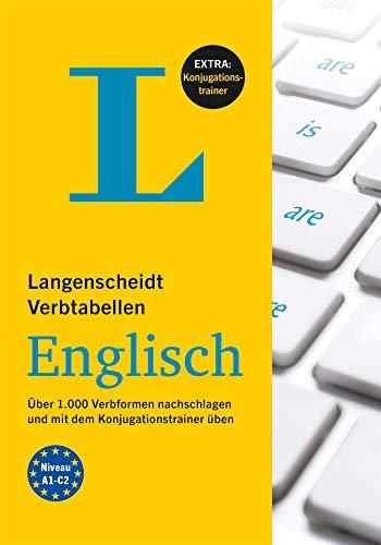 Langenscheidt Verbtabellen Englisch: Über 1.000 Verbformen nachschlagen und mit dem Konjugationstrainer üben