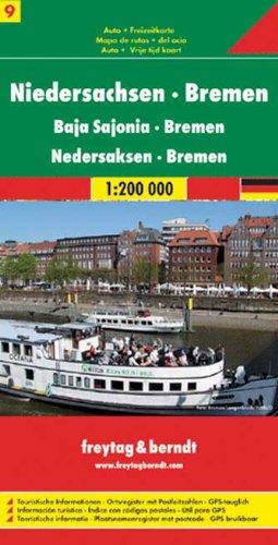 Serie Deutschland: Niedersachsen, Bremen 1 : 200 000 (Road Maps)