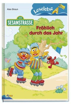 Sesamstrasse - Fröhlich durch das Jahr: Leselotse - Lesestufe Seepferdchen: Leselotse Erstleserbuch, Lesestufe 0