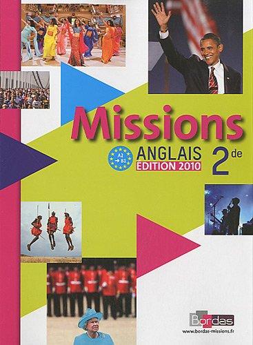 Missions anglais 2de : A2-B1