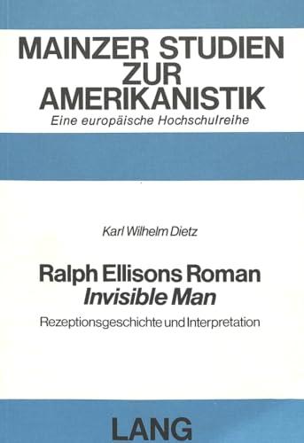 Ralph Ellisons Roman Invisible man