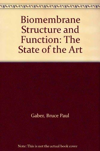 Biomembrane Structure and Function: The State of the Art