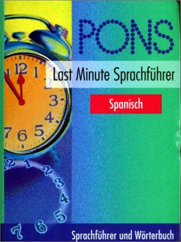 PONS Last Minute Sprachführer, Spanisch