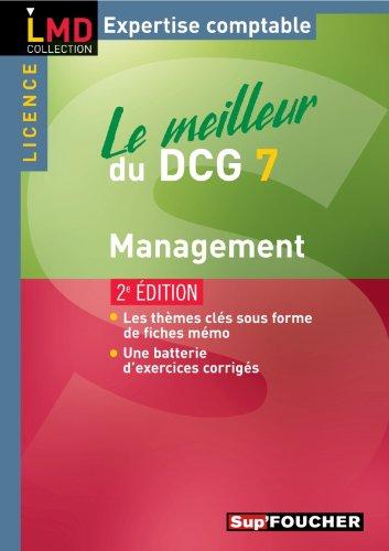 Le meilleur du DCG 7, management : licence