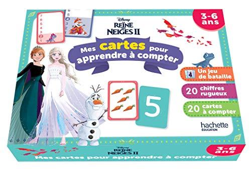 Mes cartes pour apprendre à compter avec La reine des neiges II : 3-6 ans