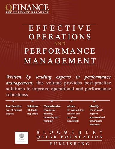 Effective Operations and Performance Management (Qfinance)