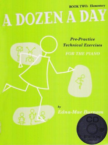 A Dozen A Day Book Two Elementary Edition (Book And Cd) Pf Book/Cd