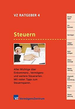 Steuern: Alles Wichtige über Einkommens-, Vermögens- und weitere Steuerarten. Mit vielen Tipps zum Steuernsparen