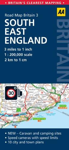 Road Map Britain 03 South East England 1 : 200 000