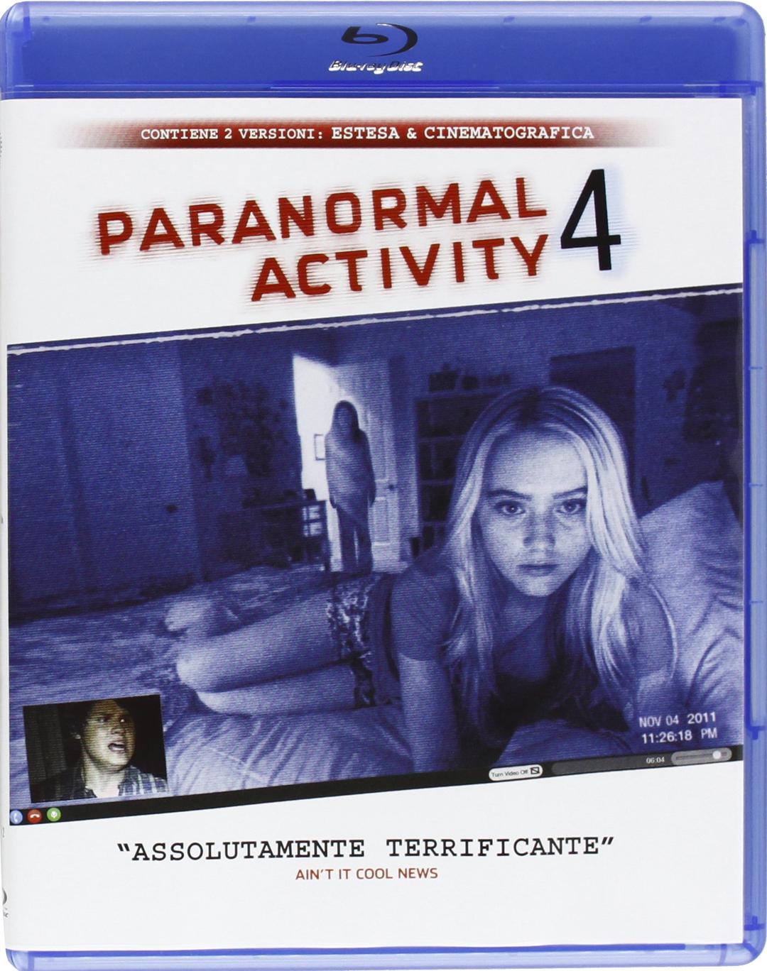 Paranormal activity 4 (versione estesa+versione cinematografica) [Blu-ray] [IT Import]