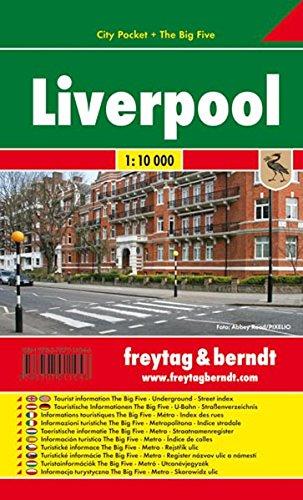 Freytag Berndt Stadtpläne : Liverpool 1:10 000