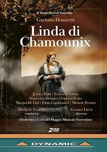 Donizetti: Linda di Chamounix [Teatro del Maggio Musicale Fiorentino, Januar 2021] [2 DVDs]