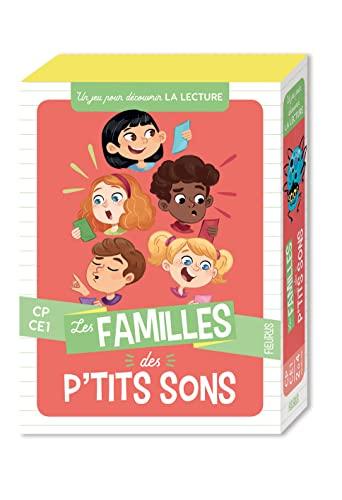 Les familles des p'tits sons, CP, CE1 : un jeu pour découvrir la lecture