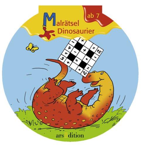 Malrätsel Dinosaurier: Block