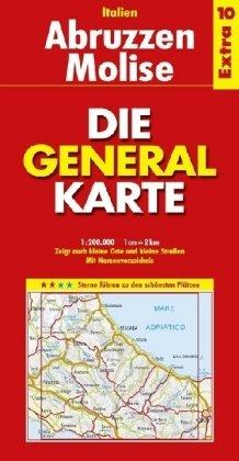 Die Generalkarte Italien Extra 10 Abruzzen - Molise 1:200.000