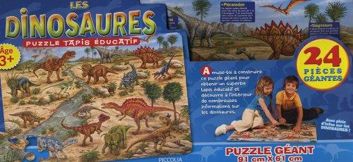 Les dinosaures : puzzle tapis éducatif