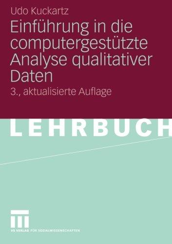 Einführung in die computergestützte Analyse qualitativer Daten