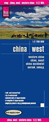 Reise Know-How Landkarte China, West (1:2.700.000): world mapping project