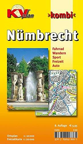 Nümbrecht: 1:10.000 Gemeindeplan inkl. Wander- und Radkarte (1:20.000) (KVplan-Kombi-Reihe)