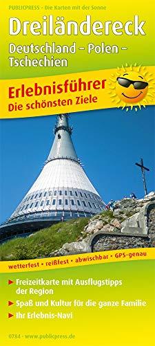 Dreiländereck Deutschland-Polen-Tschechien: Erlebnisführer mit Ausflugszielen, Freizeittipps, wetterfest, reißfest, abwischbar, GPS-genau. 1:150000 (Erlebnisführer / EF)