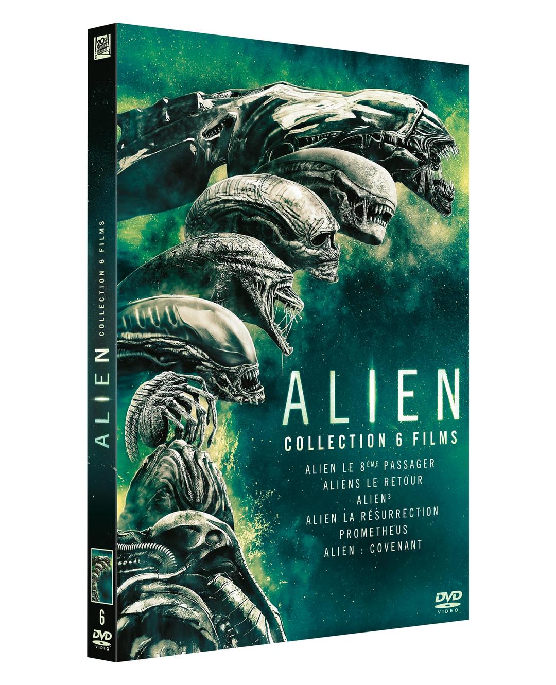 COFFRET ALIEN - L'INTEGRALE - 6 DVD