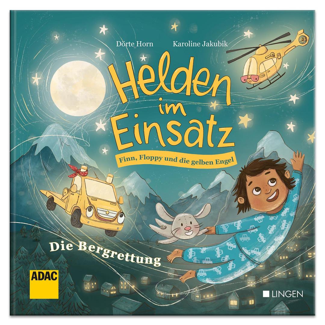 Helden im Einsatz: Finn, Floppy und die gelben Engel - Die Bergrettung: Kinderbuch zum Vorlesen für Kinder ab 3 bis 6 Jahren