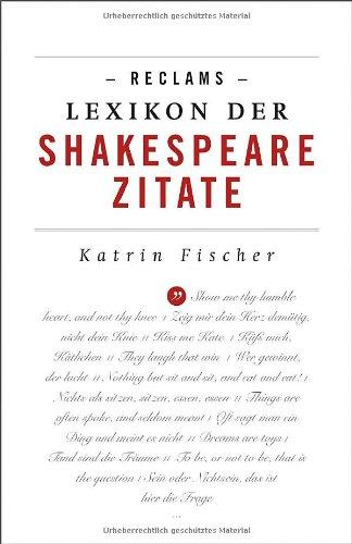 Reclams Lexikon der Shakespeare-Zitate: Zweisprachig