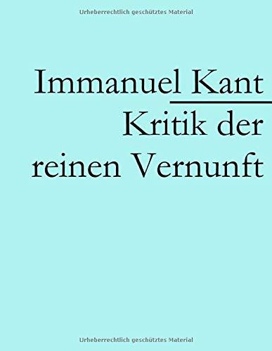 Kritik der reinen Vernunft