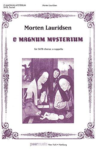 Morten Lauridsen-O Magnum Mysterium-CHORAL SCORE