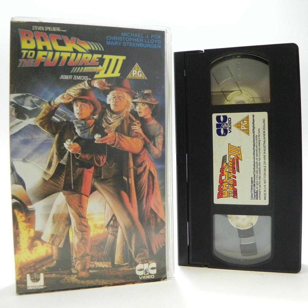 Zurück in die Zukunft 3 [VHS]