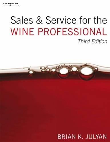 Sales and Service for the Wine Professional