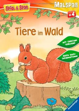 Spiel & Spaß - Malspaß: Tiere im Wald