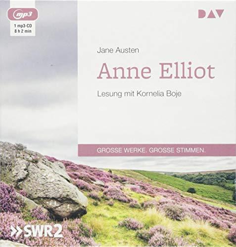 Anne Elliot oder Die Kunst der Überredung: Lesung mit Kornelia Boje (1 mp3-CD)