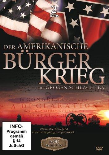 Der amerikanische Bürgerkrieg - Die großen Schlachten (2 DVDs)