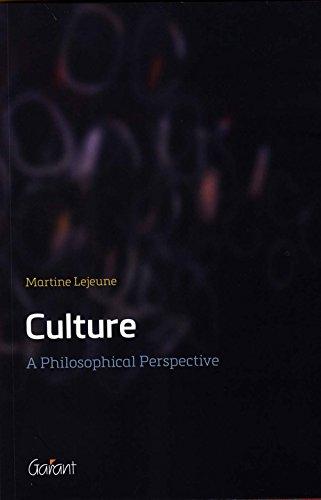 CULTURE: A Philosophical Perspective