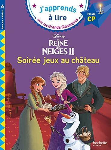 La reine des neiges II : soirée jeux au château : fin de CP, niveau 3