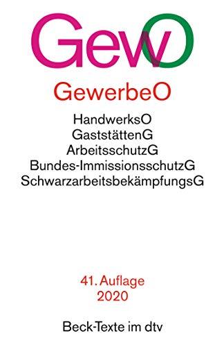 Gewerbeordnung GewO (Beck-Texte im dtv)