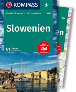 KOMPASS Wanderführer Slowenien, 61 Touren: mit Extra-Tourenkarte, GPX-Daten zum Download