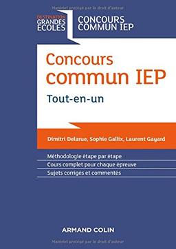 Concours commun IEP : tout-en-un