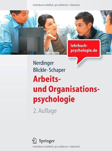 Arbeits- und Organisationspsychologie