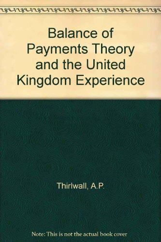 Balance of Payments Theory and the United Kingdom Experience