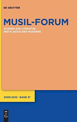 Musil-Forum: 2009/2010