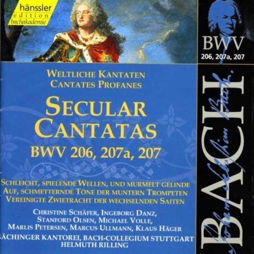 Edition Bachakademie Vol. 64 (Weltliche Kantaten BWV 206-207)