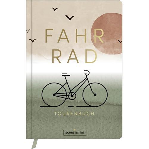 Fahrrad-Tourenbuch: Reisetagebuch zum Ankreuzen und Ausfüllen, mit Lesebändchen, 160 Seiten SchreibLiebe