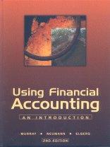 Using Financial Accounting: An Introduction