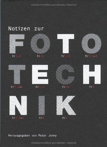 Notizen zur Fototechnik